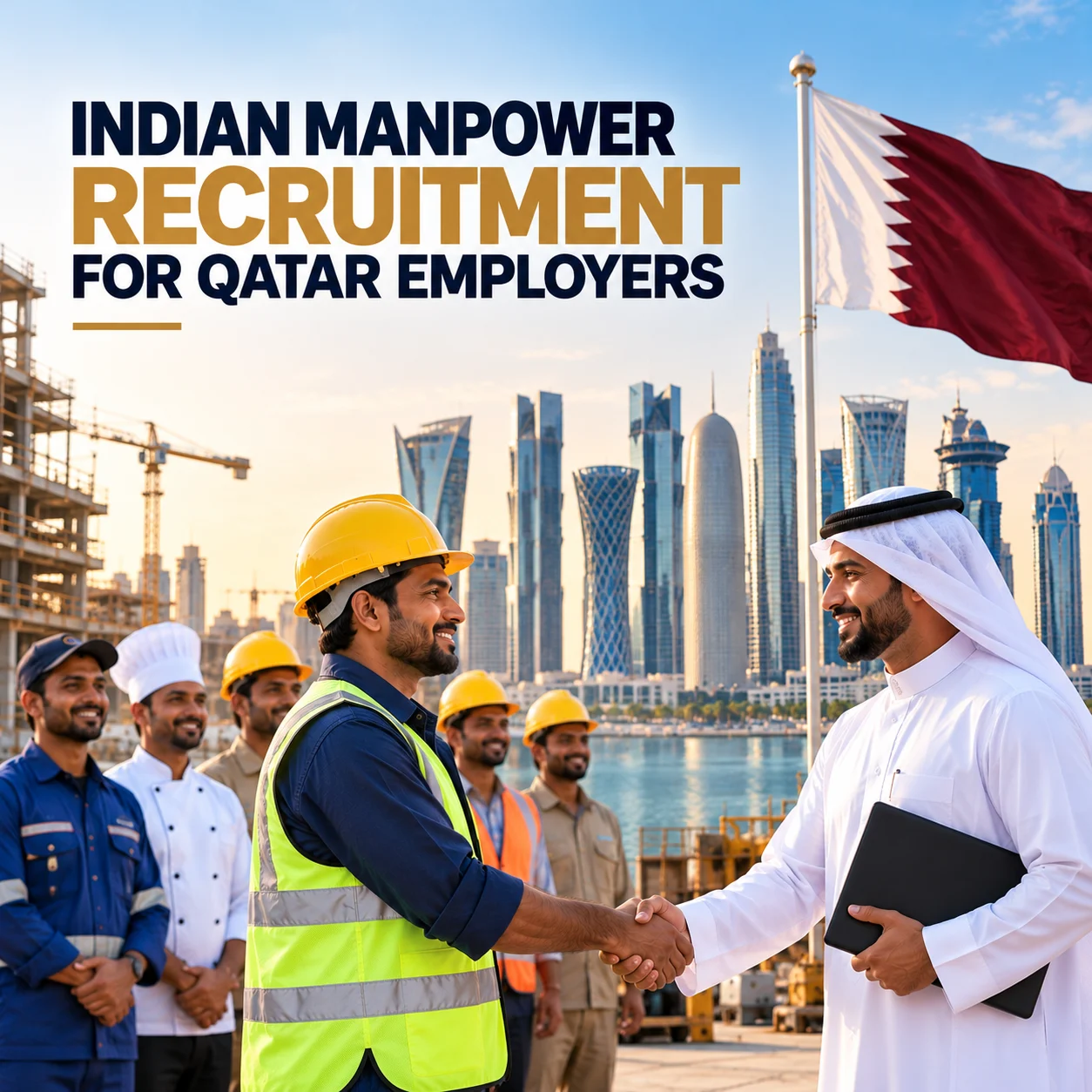 Indian Manpower Recruitment for Qatar Employers