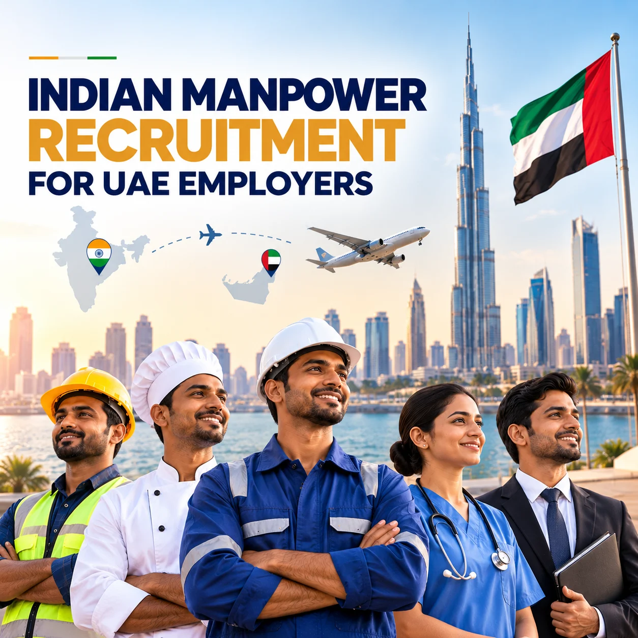 Indian Manpower Recruitment for UAE Employers