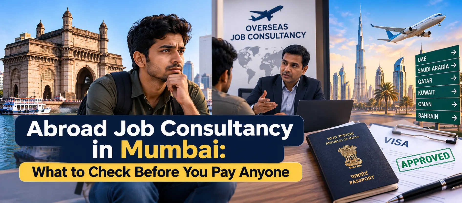 Abroad Job Consultancy in Mumbai: What to Check Before You Pay Anyone